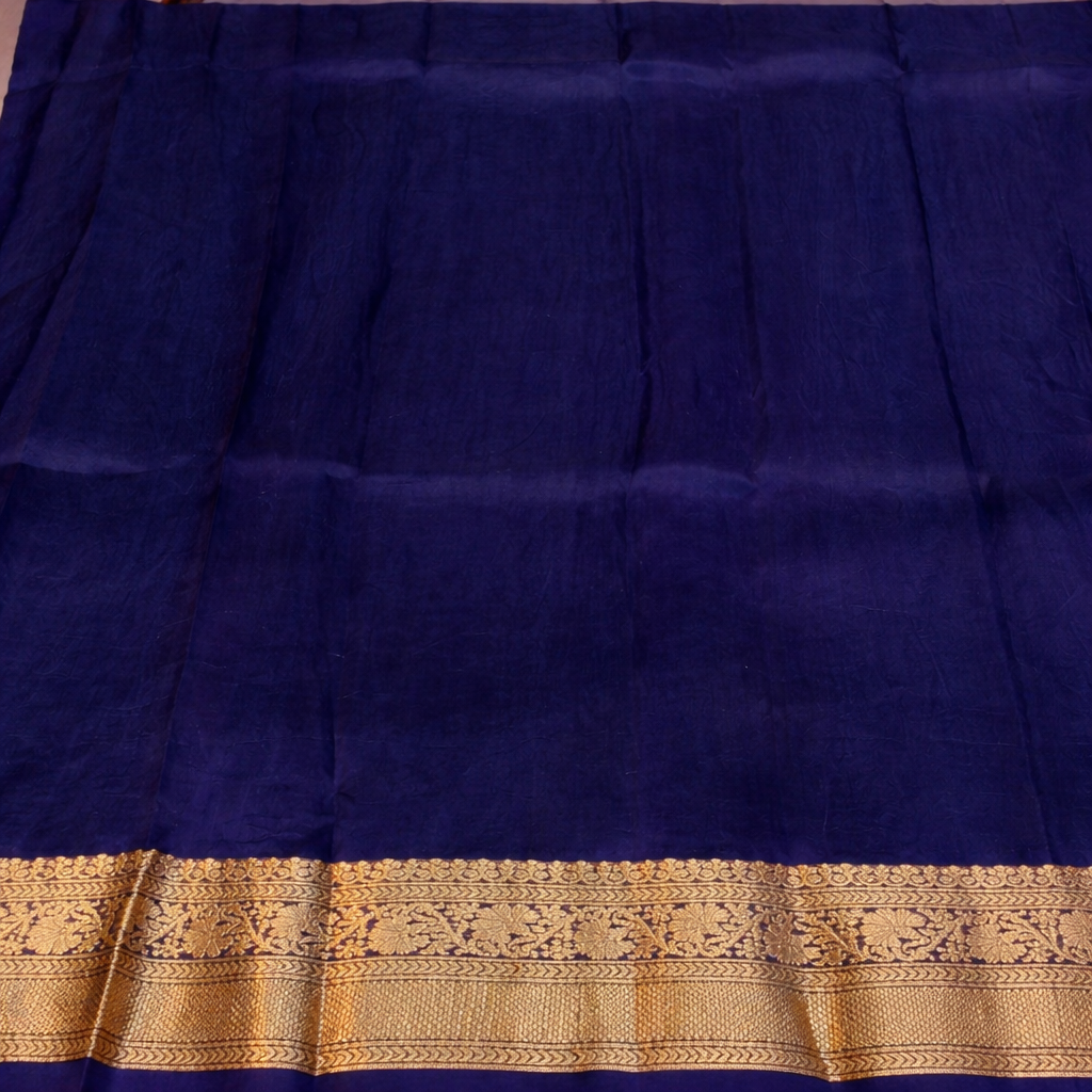 Pure Raw Mango Silk Pink Saree with Zari Lines & Floral Motifs | Handwoven Banarasi Elegance