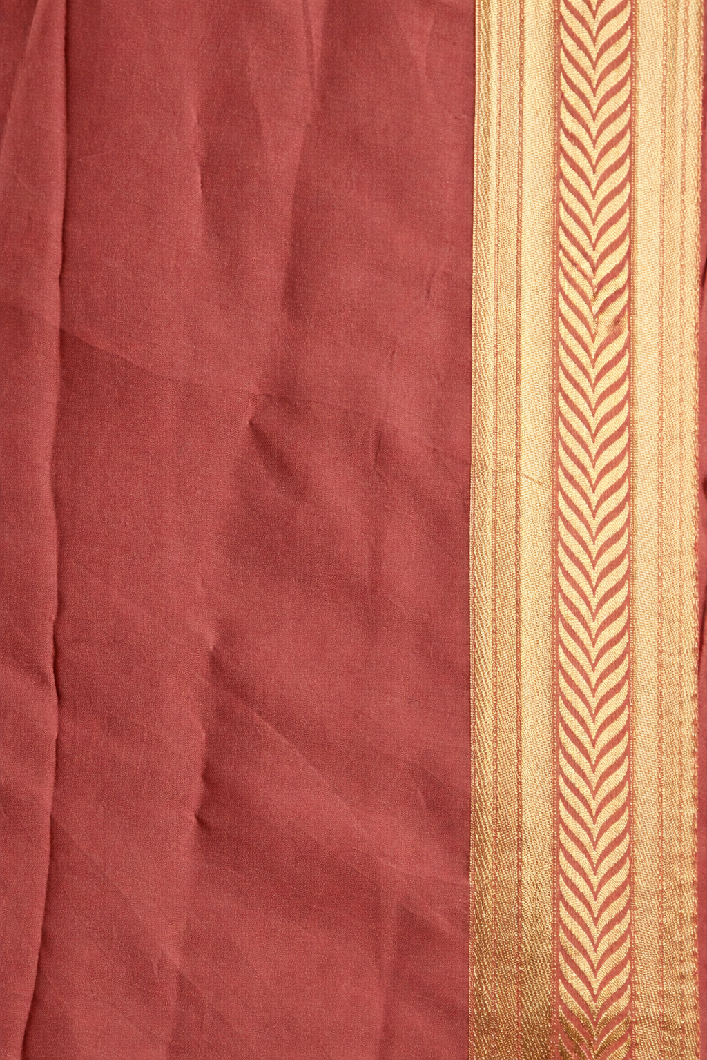 Pure Banarasi Silk Saree in Royal Purple | Gold Zari Buta & Border