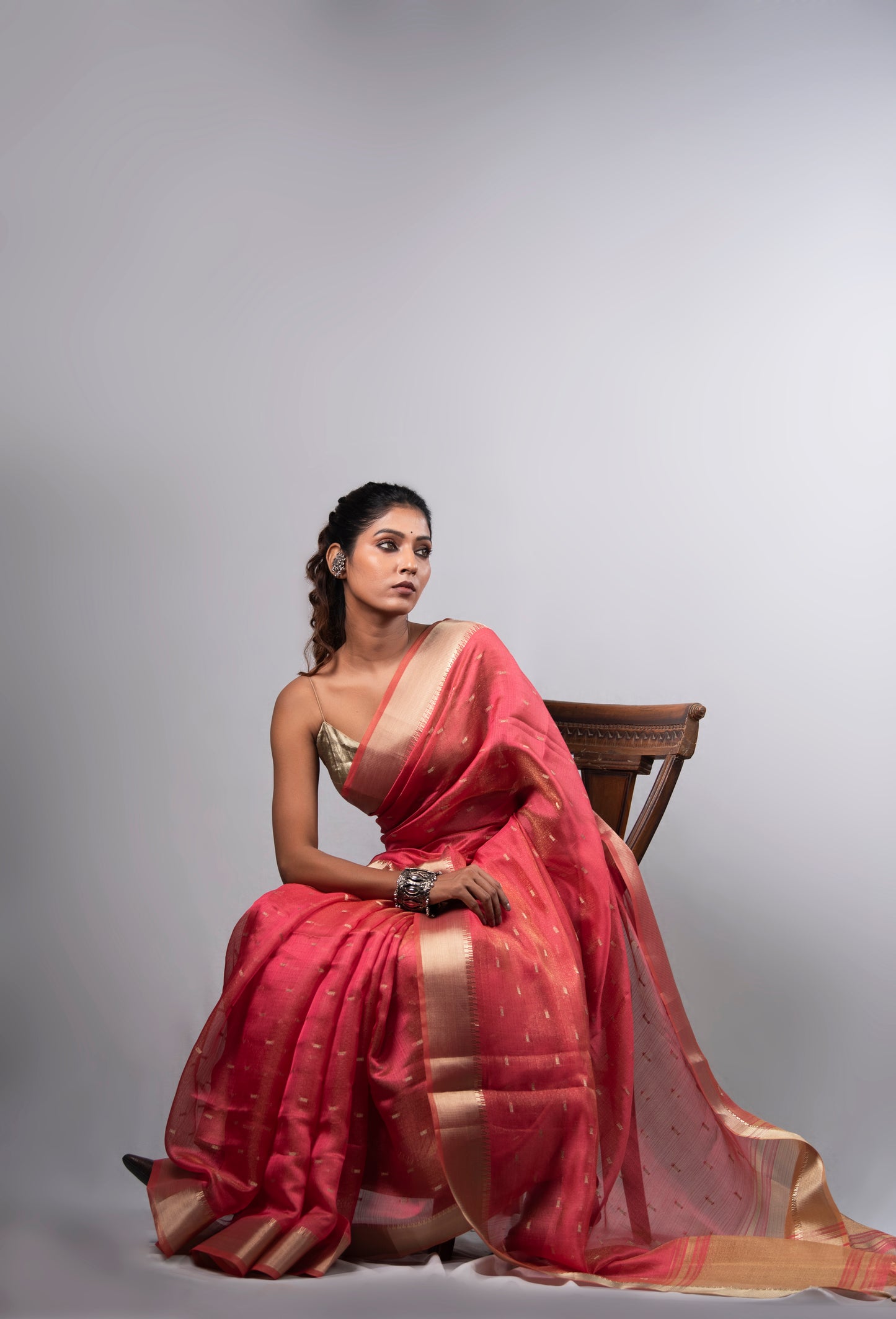 Gulnaar Zari Art Silk Saree