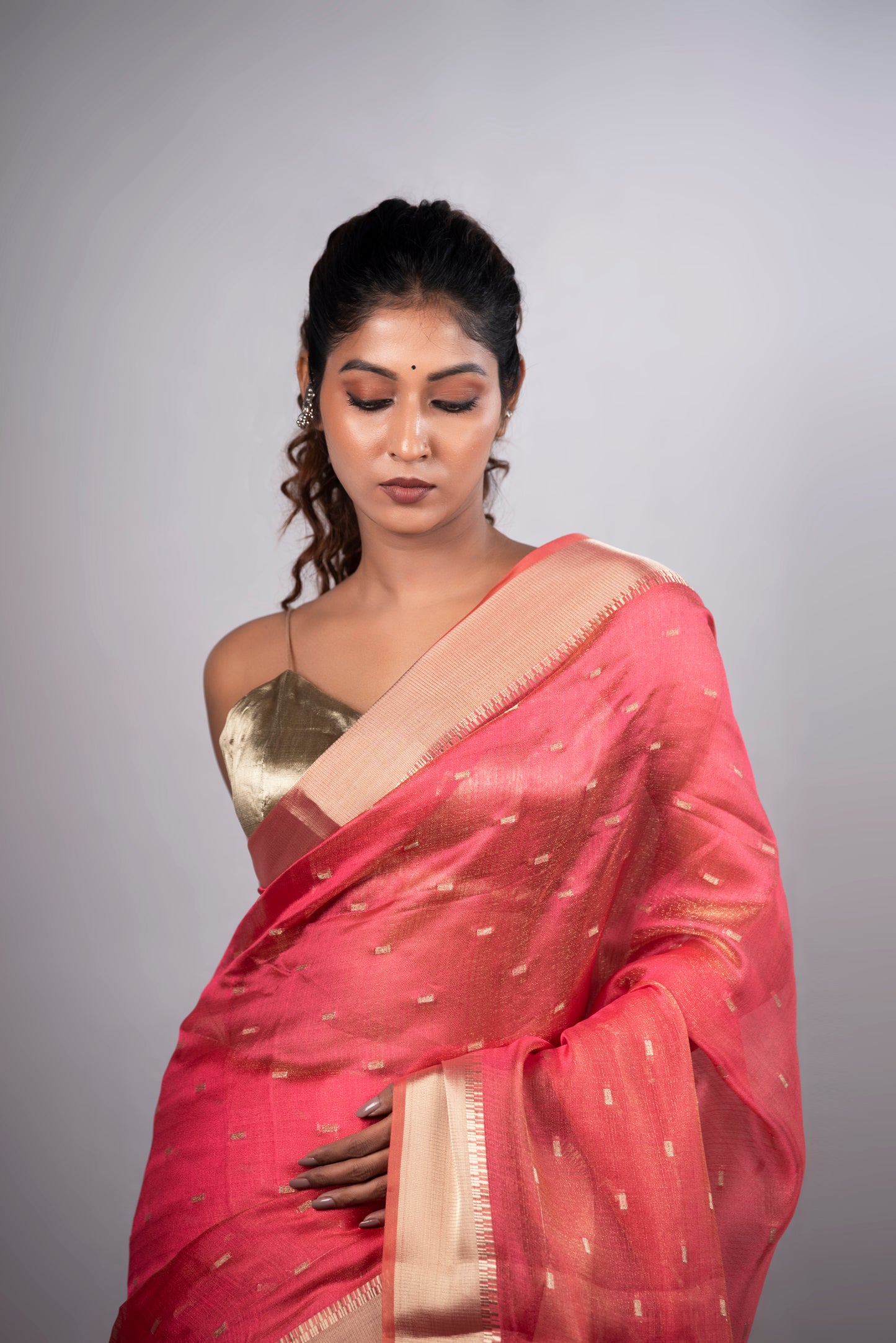 Gulnaar Zari Art Silk Saree