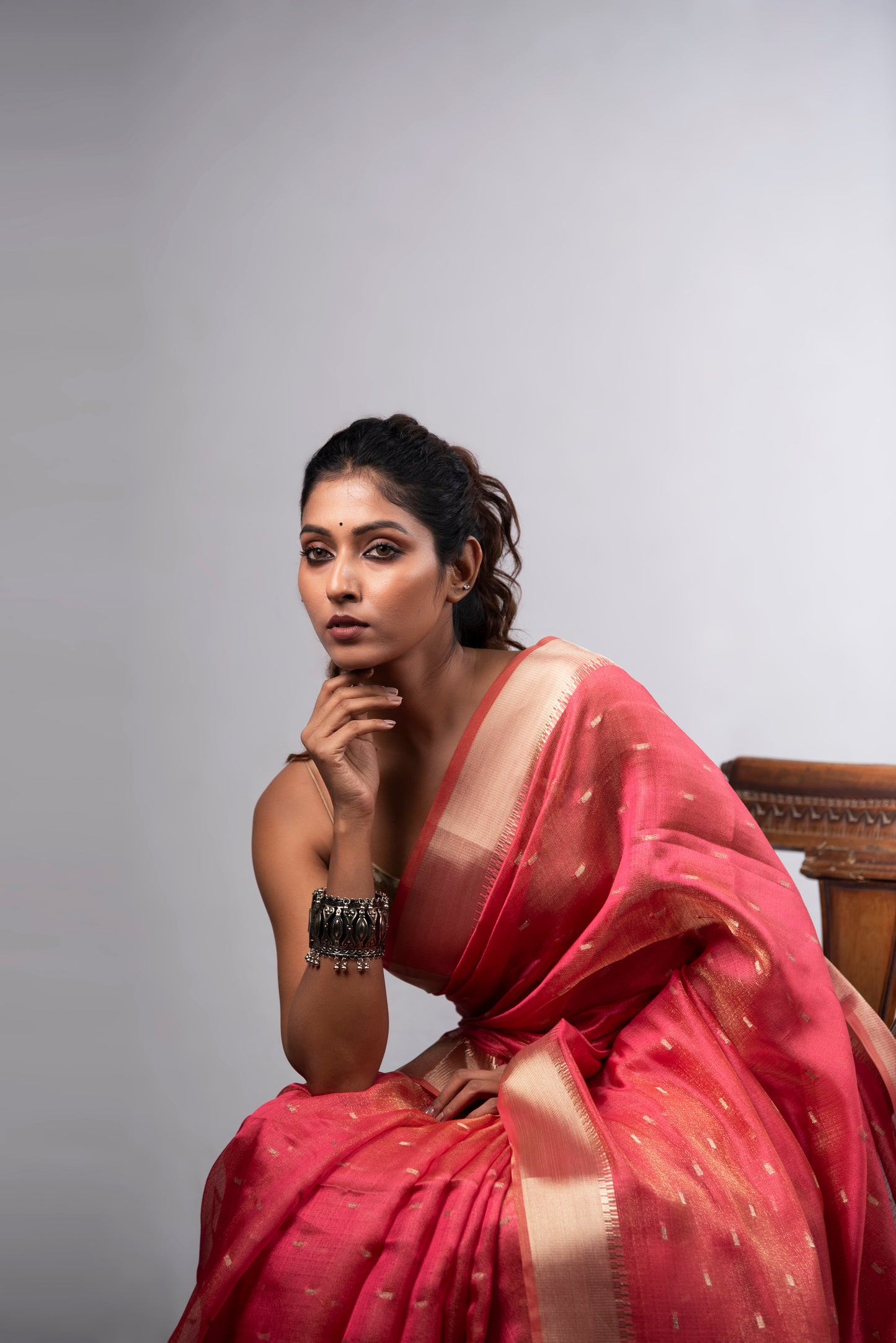 Gulnaar Zari Art Silk Saree