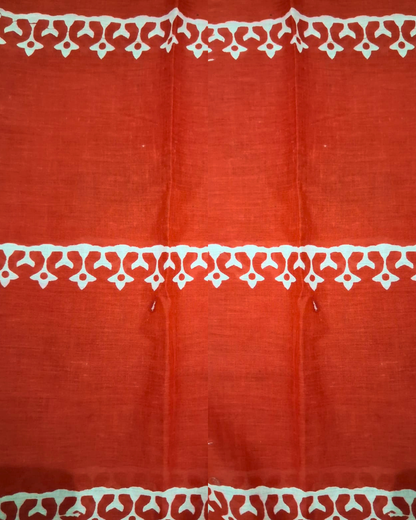 Noir Flutter Mul Cotton Saree