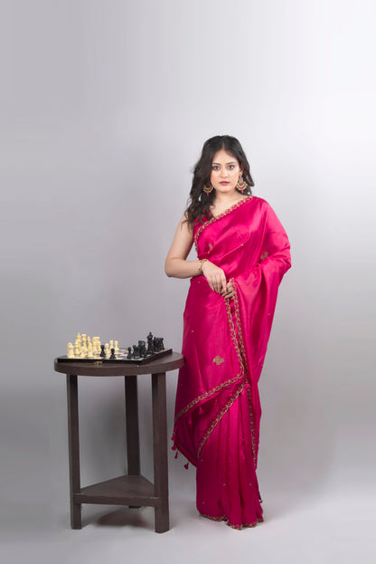 Rani Rose Silk Saree