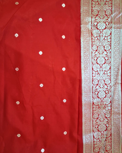 Laal Noor Art Silk Saree