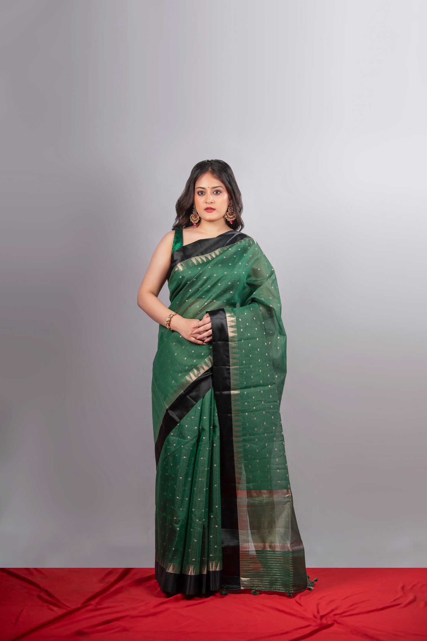 Zariya Cotton Tissue Saree