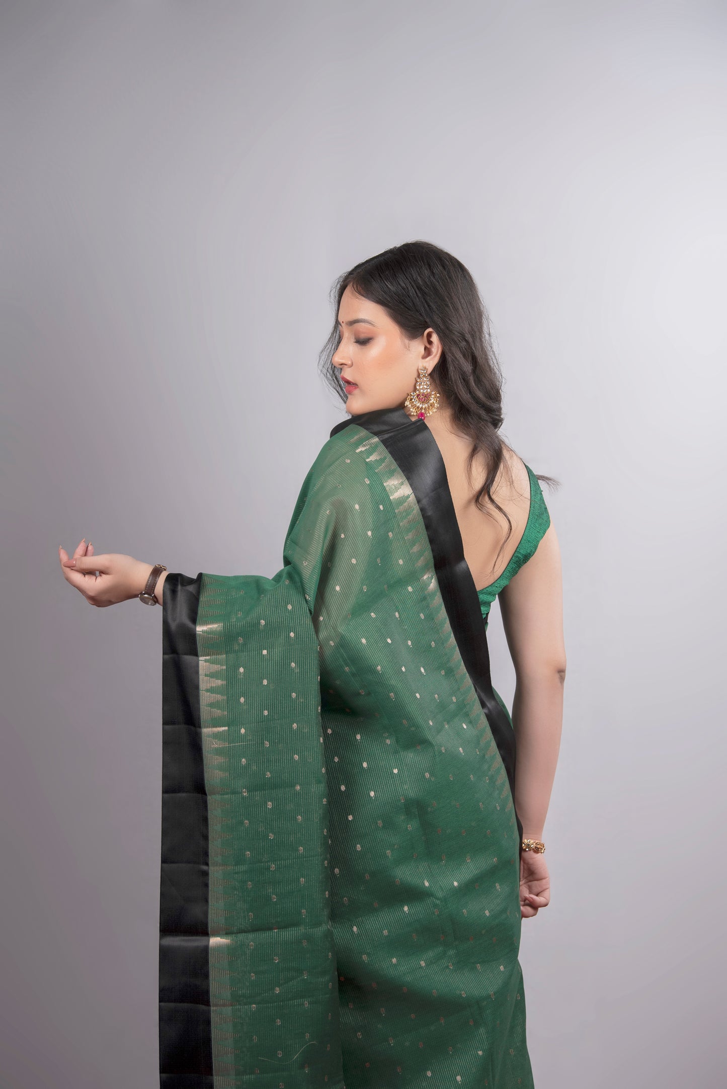 Zariya Cotton Tissue Saree