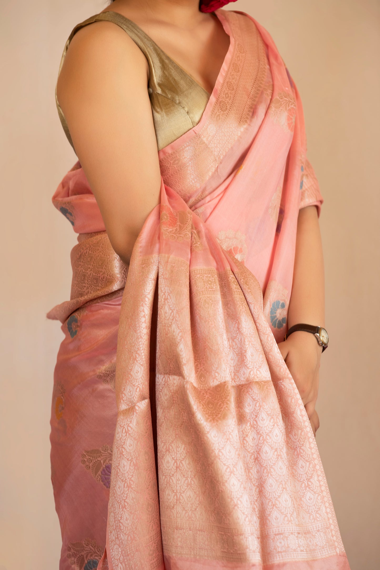 Gulnaar Katan Banarasi Saree