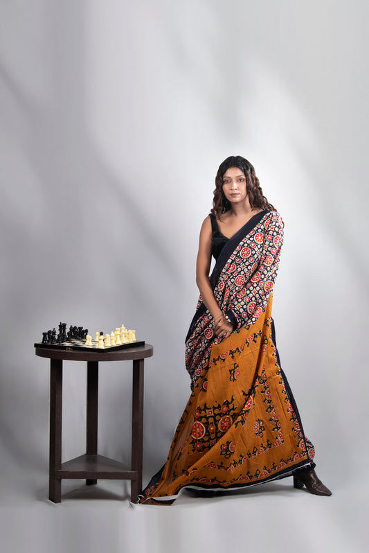 Zariya Mul Cotton Saree