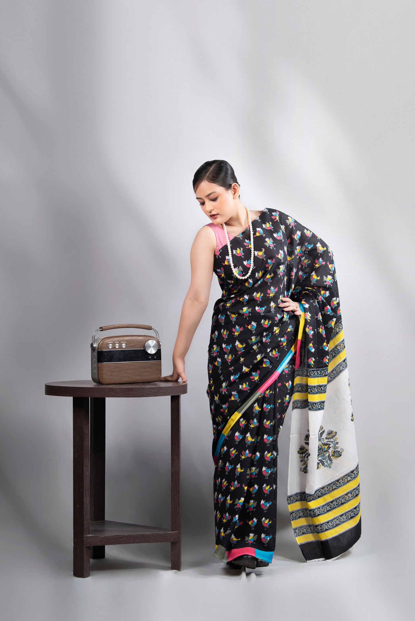 Rangrez Mul Cotton Saree