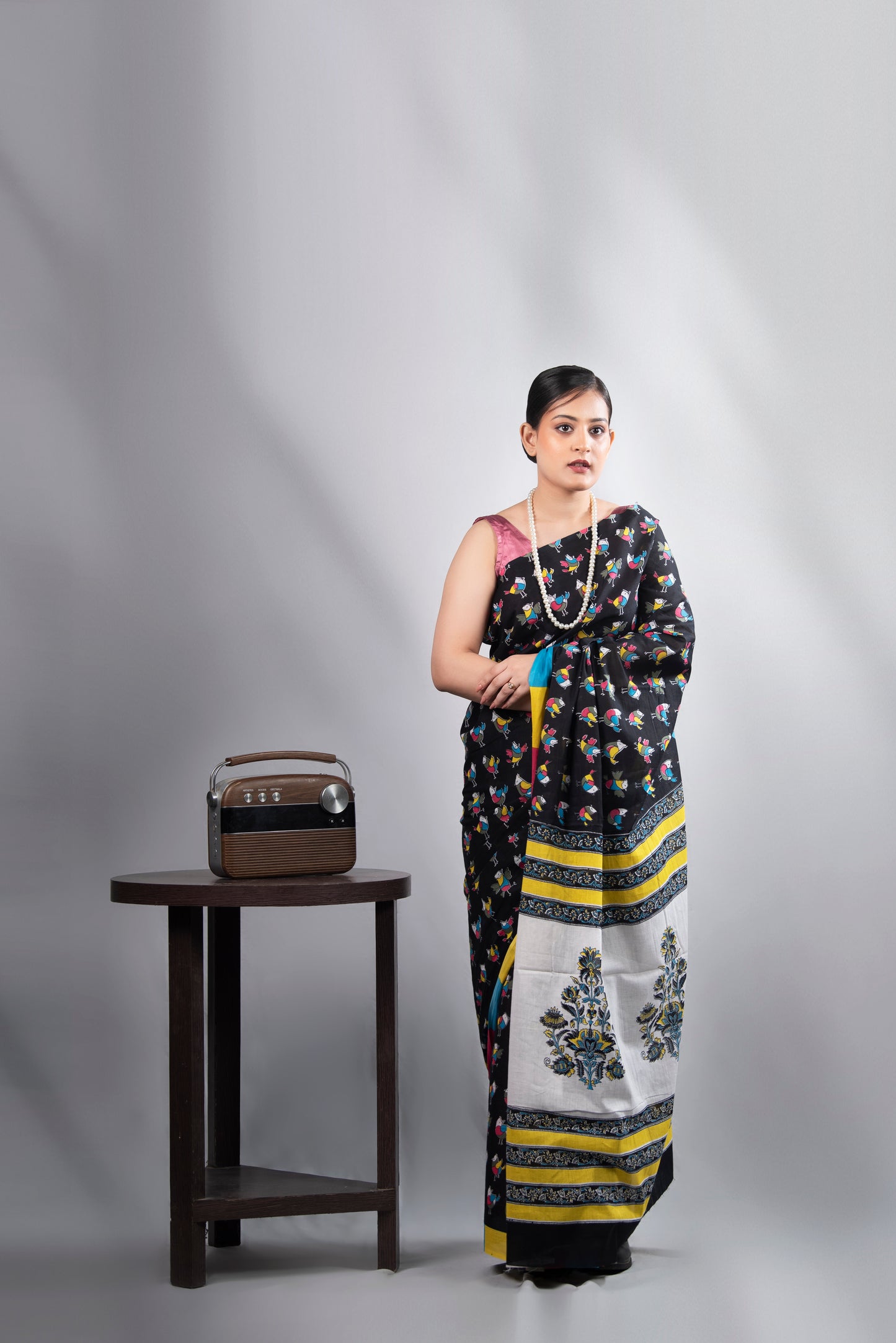Rangrez Mul Cotton Saree