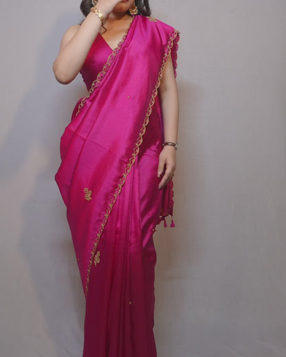 Rani Rose Silk Saree