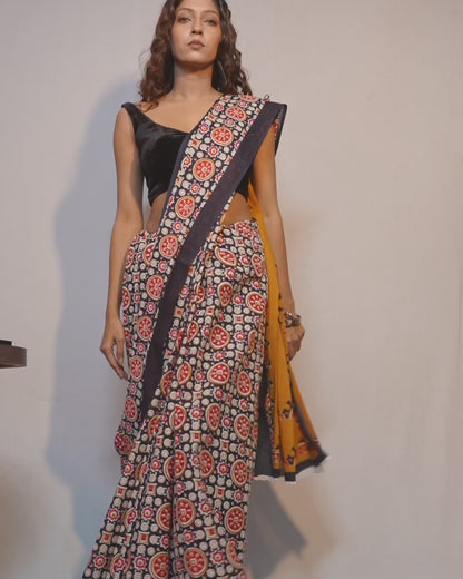 Zariya Mul Cotton Saree