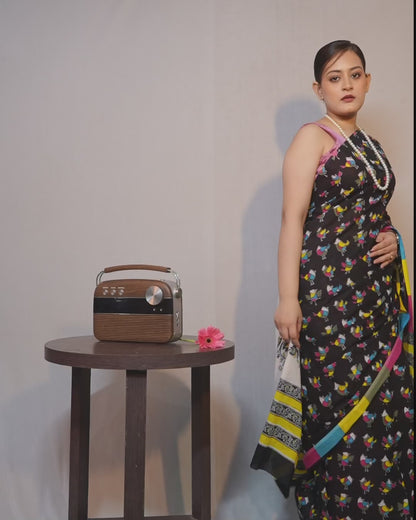 Rangrez Mul Cotton Saree
