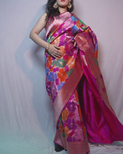 Rangrez Rangkat Banarasi Saree